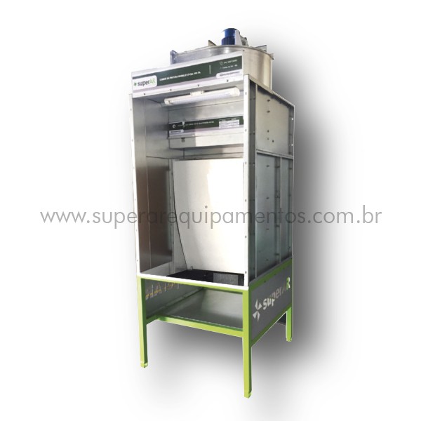 Cabine de Pintura Laboratório - Modelo CP-SA-UL