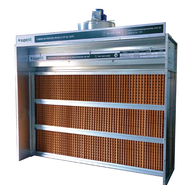 Cabine Filtro Seco Tripla