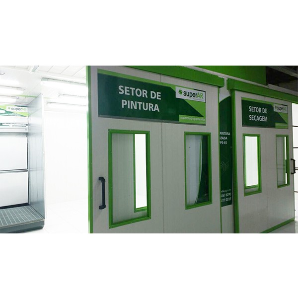 Cabine de Pintura e Secagem Modelo CP-SA-CPSP 1