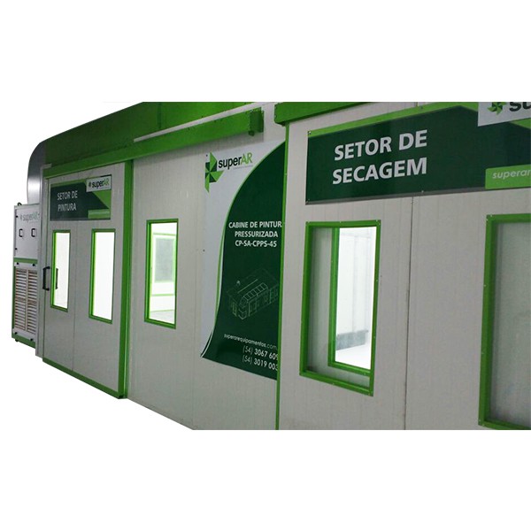 Cabine de Pintura e Secagem Integrada Modelo CP-SA-CPP 1